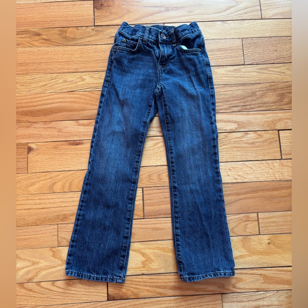 Kids size 7 slim boot cut jeans